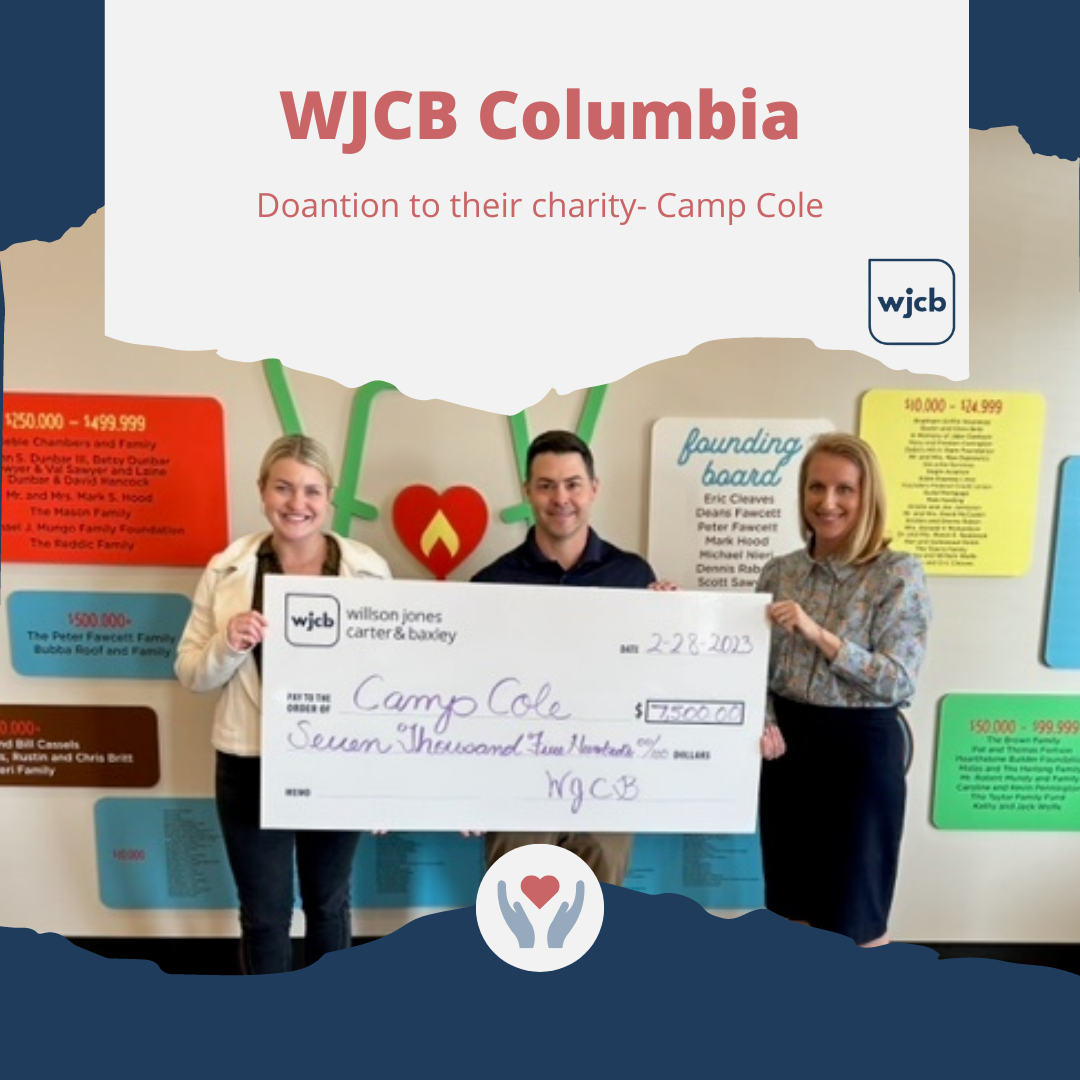 WJCB Columbia Supports Camp Cole For Children